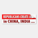 Search for jobs bumper stickers Democrats