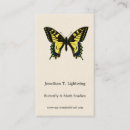 Search for caterpillar business cards Butterflies