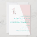 Search for creative bridal shower invitations Coral