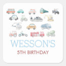Search for truck birthday stickers Transportation