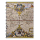 Search for old world map notebooks Antique