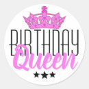 Search for queen crown stickers Birthday