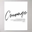 Search for courage posters Modern