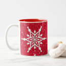 Search for merry and bright mugs Red and white