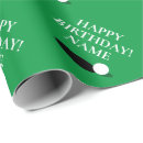 Search for christmas golf wrapping paper Green