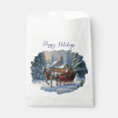 Search for santa claus favour bags Snow
