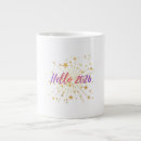 Search for new years party mugs Typography