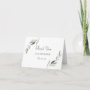 Search for green leaf thank you cards Modern