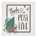 Search for positive thinking quotes posters Saying