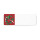 Search for candy canes labels Red
