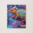 Search for chameleons puzzles Funny