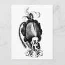 Search for day of the dead woman postcards Skeleton