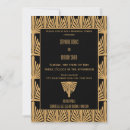 Search for 1920s rehearsal dinner invitations Geometric