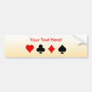 Search for playing card bumper stickers Diamond