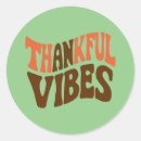 Search for vintage thanksgiving round stickers Funny