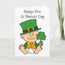 Search for babys first st patricks day cards Shamrock