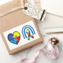 Search for autism ribbon stickers Support