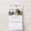 Search for post elopement invitations Minimalist