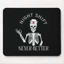 Search for night shift nurse mousepads Horror