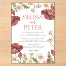 Search for fall colors wedding invitations Floral