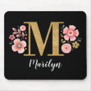 Search for initial m mousepads Trendy