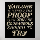 Search for failures posters Courage