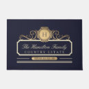 Search for navy and gold doormats Luxury