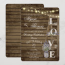 Search for rustic lavender wedding invitations String lights