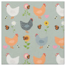 Search for chicken fabric Flowers