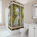Search for stained glass shower curtains Window