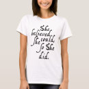 Search for she believed she could tshirts Inspirational