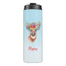 Search for deer travel mugs Flowers