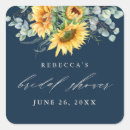 Search for sunflower bridal shower stickers Eucalyptus
