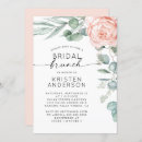 Search for pink peony bridal shower invitations Elegant
