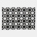 Search for black and white squares tea towels Geometry