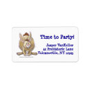 Search for pet rabbit return address labels Birthday