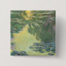 Search for claude monet paintings badges Pond