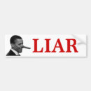 Search for liars bumper stickers Lie