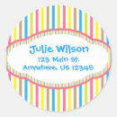 Search for kids address stickers Fun