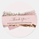 Search for fashion business stickers Thank you
