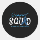 Search for diabetes ribbon stickers Squad