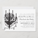 Search for chandelier wedding invitations Simple