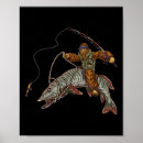 Search for fishing pole art Rainbow trout