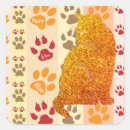Search for gold paws stickers Animal