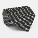 Search for black and white horizontal stripes ties Modern