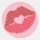 Search for kissing lips stickers Pink
