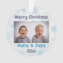 Search for nana and papa christmas tree decorations Grandchild