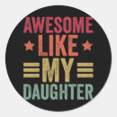 Search for like father like daughter stickers Grandpa