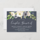 Search for watercolor couples shower invitations White