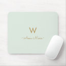 Search for pale green mousepads Gold